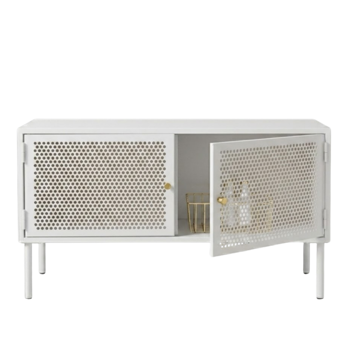 Perfo Metal Sideboard
