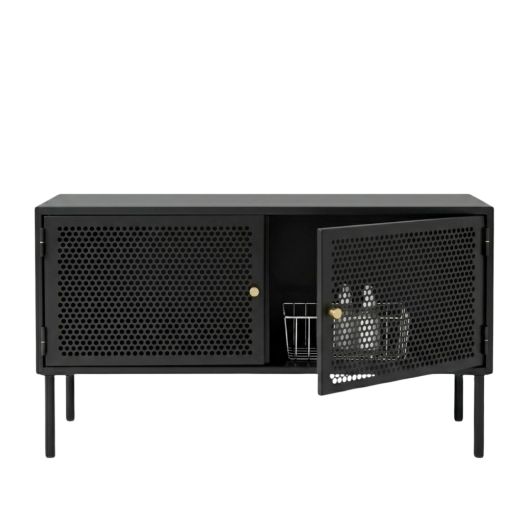 Perfo Metal Sideboard