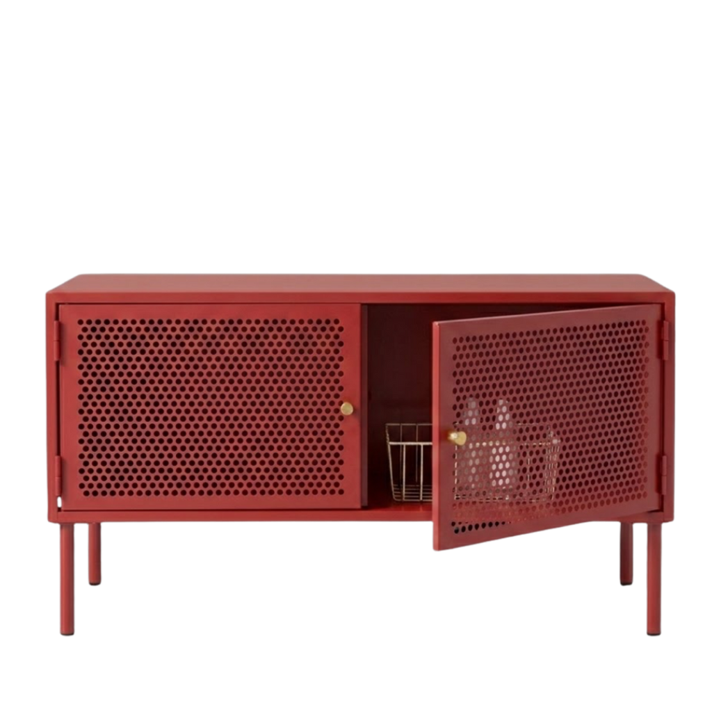 Perfo Metal Sideboard