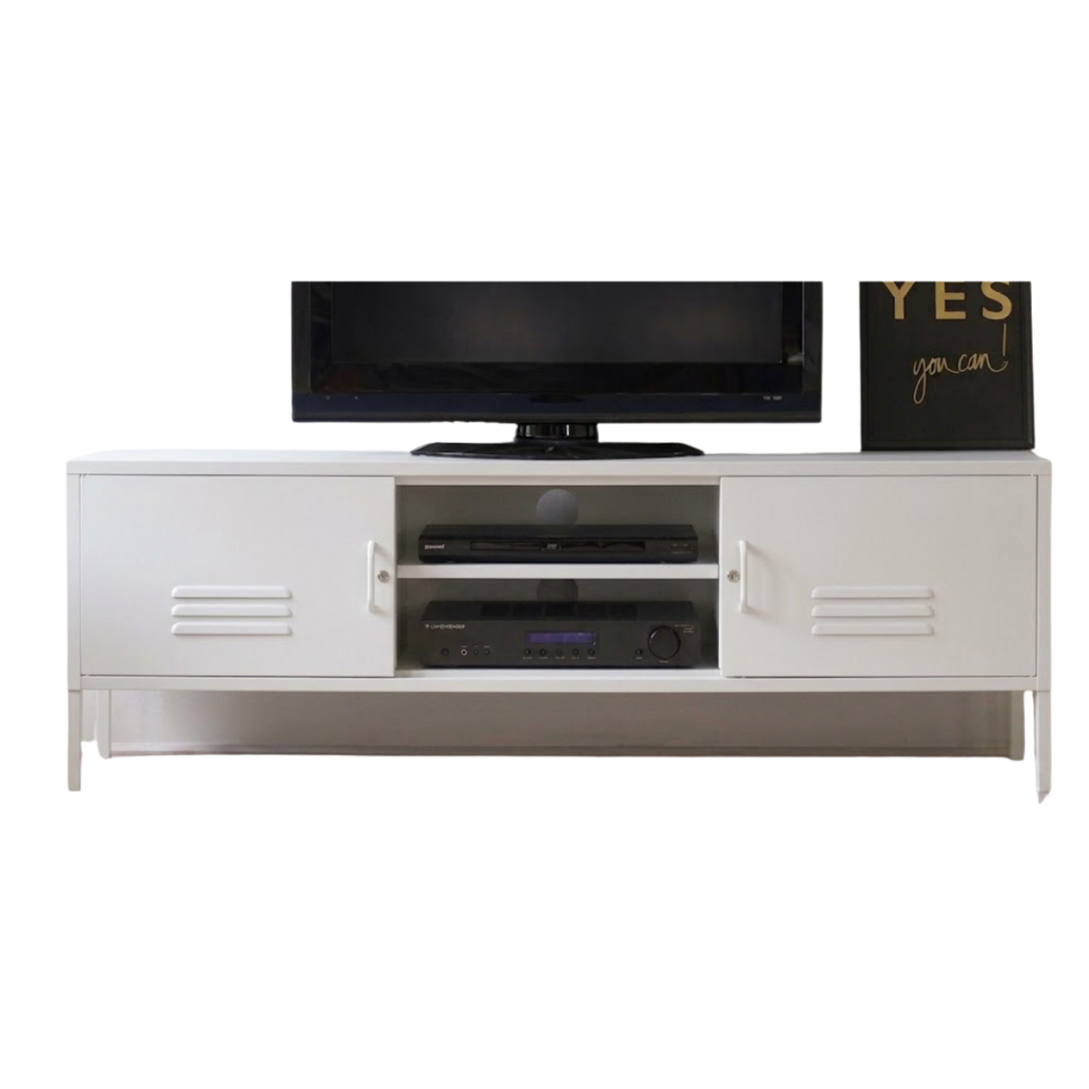 Locker Metal TV Stand