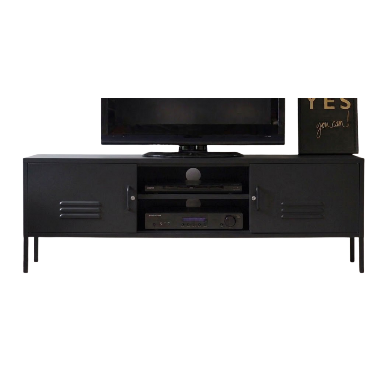 Locker Metal TV Stand