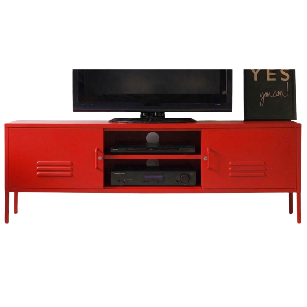 Locker Metal TV Stand