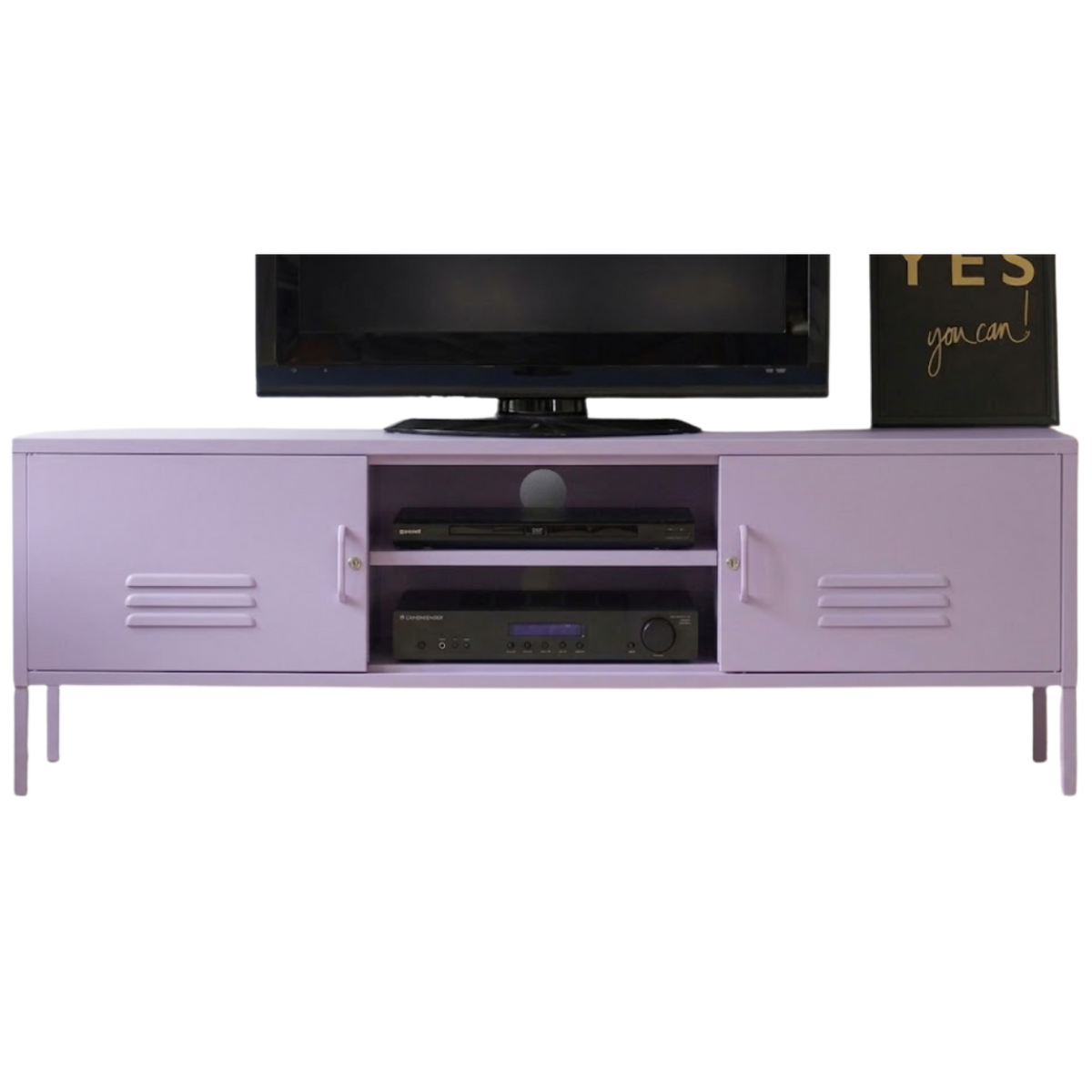 Locker Metal TV Stand
