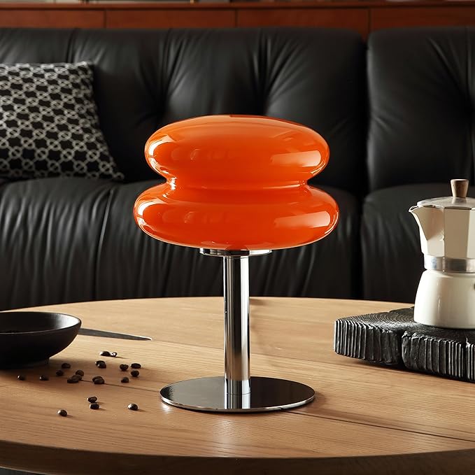 The Stacked Macaron Glass Table Lamp
