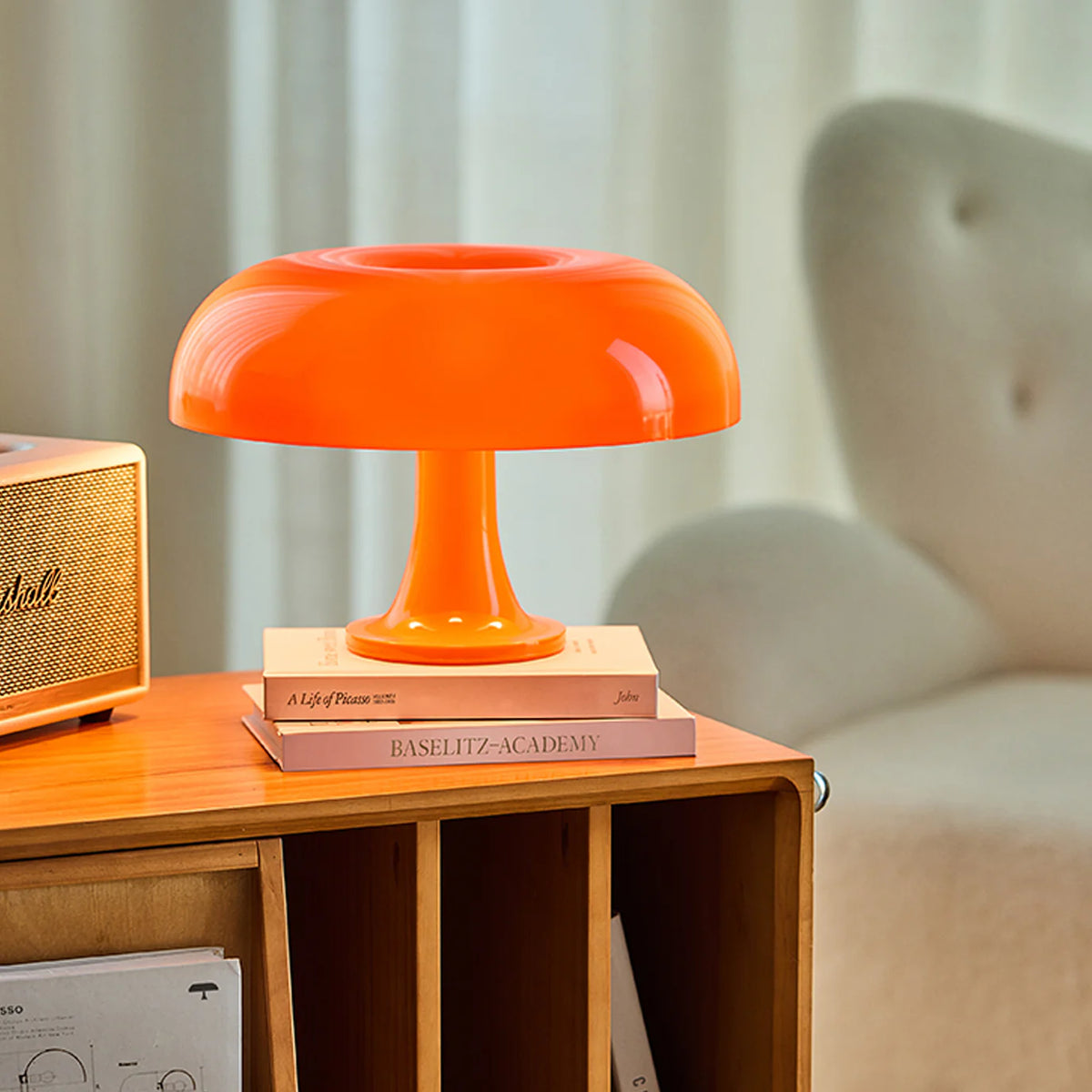 The Nesso Modern Mushroom Desk Lamp